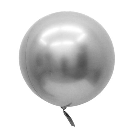 18" Μπαλόνι Chrome ασημί σφαίρα