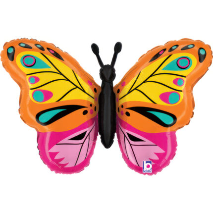 30″ Μπαλόνι Πεταλούδα Colorful