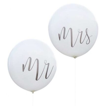 36" Μπαλόνι Mr & Mrs - Rustic Country (2 τεμ)