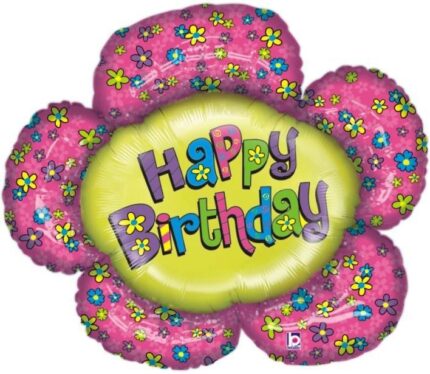 38" Μπαλόνι Μαργαρίτα Happy Birthday