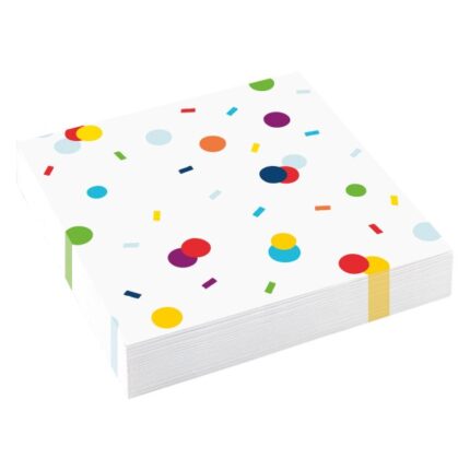 Χαρτοπετσέτες πάρτυ Confetti (20 τεμ)