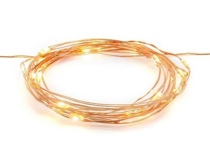 Διακοσμητικά φωτάκια LED σε σύρμα 1.90m