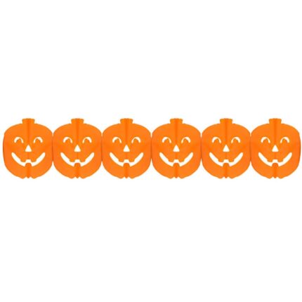 Διακοσμητική Γιρλάντα Halloween Κολοκύθα 300cm