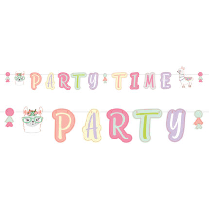 Γιρλάντα Λάμα "Party Time" 240 cm