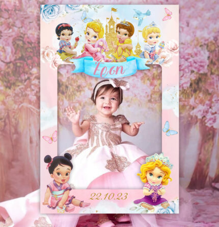 Κάδρο Photobooth Baby Πριγκίπισσες