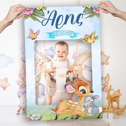 Κάδρο Photobooth Ελαφάκι Bambi