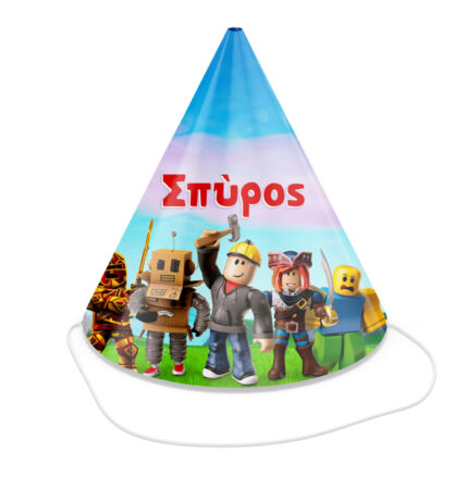 Καπελάκια πάρτυ Roblox (4 τεμ)