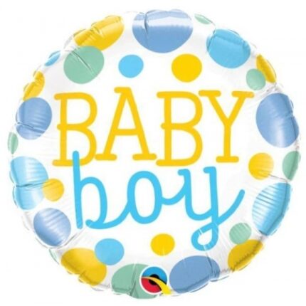 Μπαλόνι Baby Boy Πουά