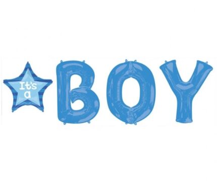 Μπαλόνια Γέννησης ITS A BOY (4 τεμ)
