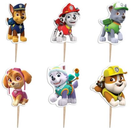 Οδοντογλυφίδες πάρτυ Paw Patrol (6 τεμ)