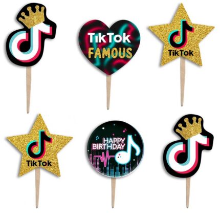 Οδοντογλυφίδες Tik Tok (6 τεμ)