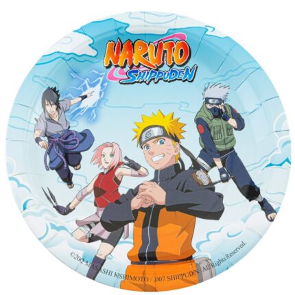 Πιάτα πάρτυ Naruto (8 τεμ)