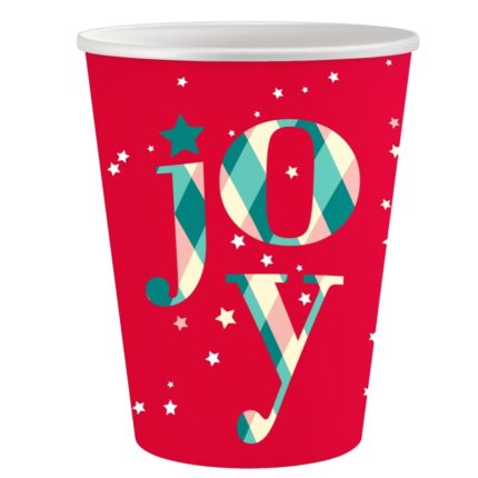 Ποτήρια κόκκινα Joy (6 τεμ)