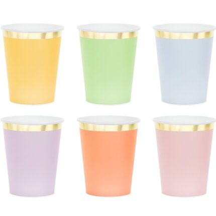 Ποτήρια πάρτυ Elegant Pastel (6 τεμ)
