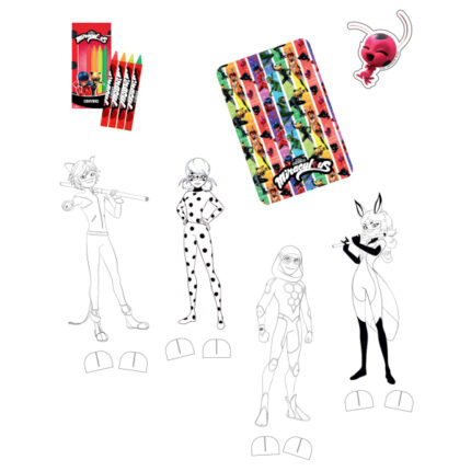 Σετ δωράκια Ζωγραφικής Miraculous Ladybug (24 τεμ)