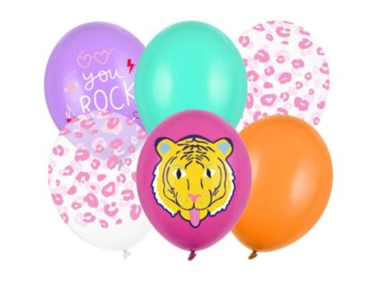 Σετ Μπαλόνια You Rock - Tiger (6 τεμ)