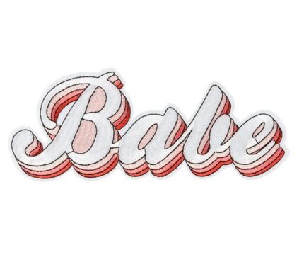 Σιδερότυπο Babe 3D