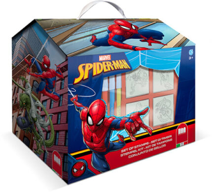 Σπιτάκι Spiderman με είδη ζωγραφικής