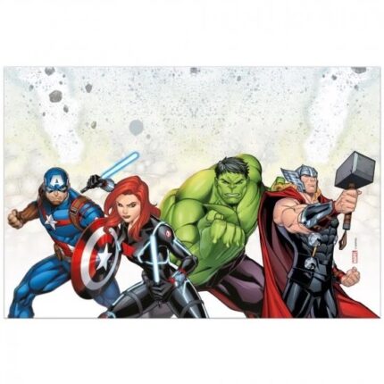 Τραπεζομάντηλο πάρτυ Avengers - χάρτινο
