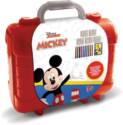 Βαλιτσάκι Mickey με είδη ζωγραφικής
