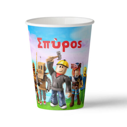 Ποτήρια πάρτυ ROBLOX(8 τεμ)
