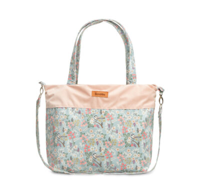 TORBA VELVET PREMIUM WIOSENNY SAD RÓŻ