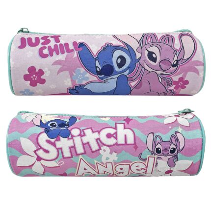 Κασετίνα βαρελάκι – Stitch Girl