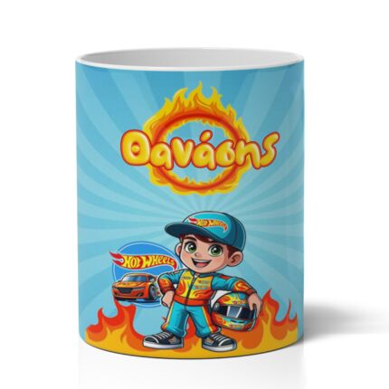 Μολυβοθήκη με Όνομα – Hot Wheels