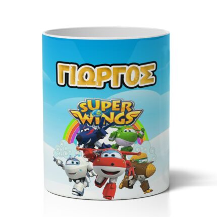 Μολυβοθήκη με Όνομα – Super Wings Στον Ουρανό