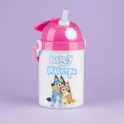 Παιδικό Παγούρι – Bluey Ροζ 400ml