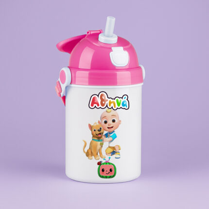 Παιδικό Παγούρι – Cocomelon Ροζ 400ml