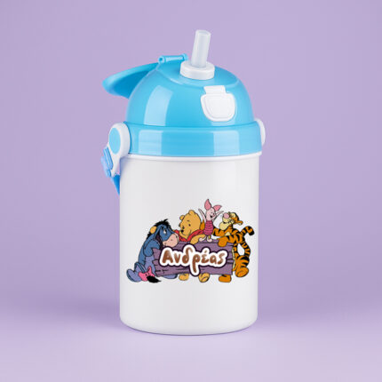 Παιδικό Παγούρι – Winnie The Pooh Μπλε 400ml